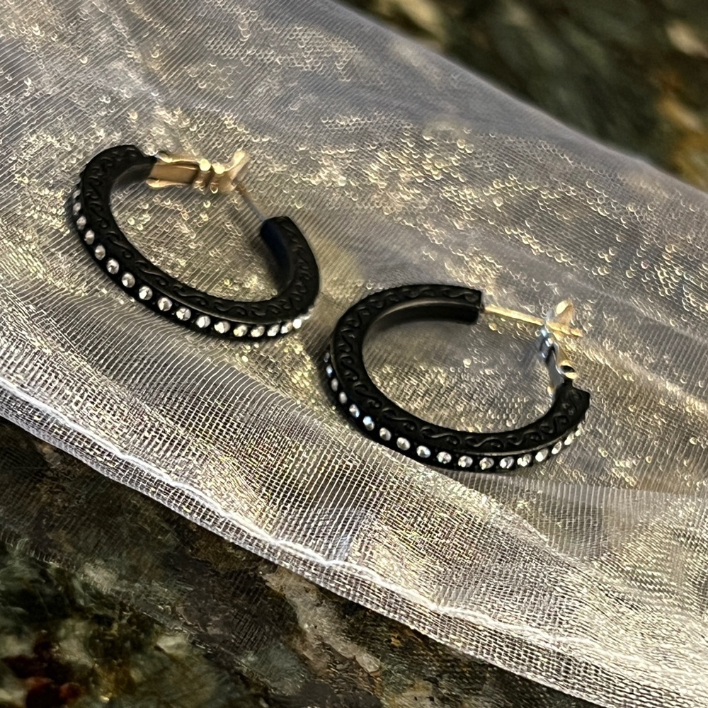 Brighton Meridian Eclipse Small Hoop Earrings